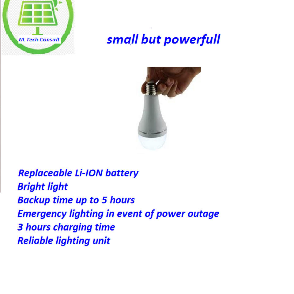 Rechargeable Light Bulb